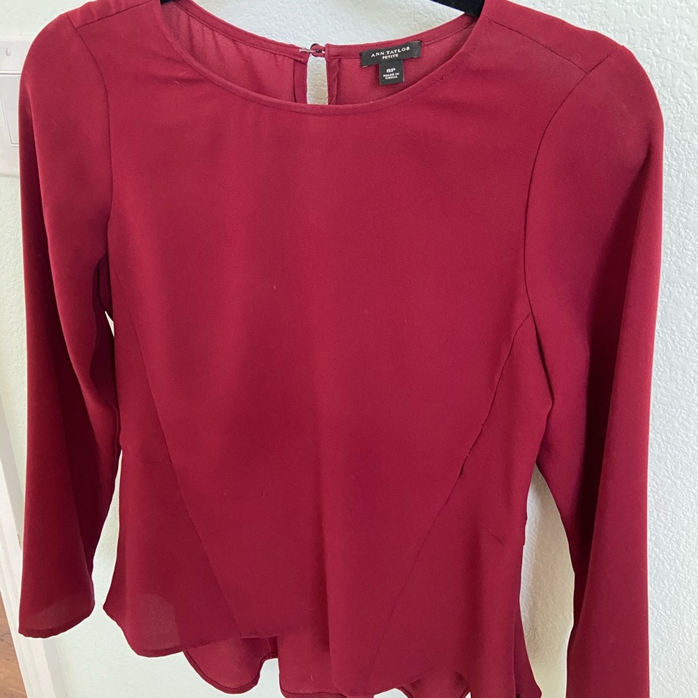 Ann Taylor long sleeve blouse